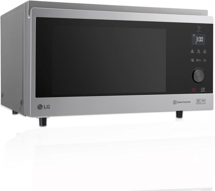 Actual product image LG MJ3965ACS microwave oven Flat surface Microwave with grill 39 L 1350 W Stainless steel