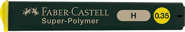 Produktbild Faber-Castell Super-Polymer (12 Stück, Schwarz, 0.35 mm)