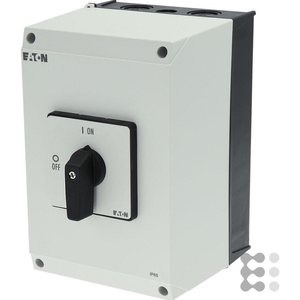 Eaton Schalter 63A 3-polig, Taster + Schalter, Schwarz