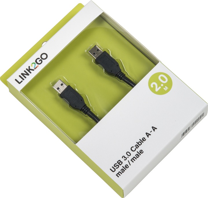 Produktbild Link2Go USB 3.0 Kabel (2 m, USB 3.0)