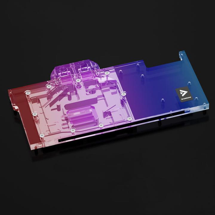 Image du produit Barrow LRC2.0 full coverage GPU Water Block for EVGA 3090/80 FTW3 Aurora RGB - Acrylique