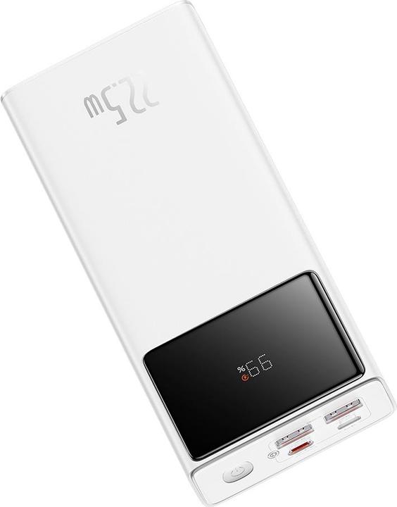 Produktbild Baseus Powerbank Star-Lord 30000mAh, USB, USB-C, 22.5W (White) (30000 mAh, 22.50 W, 22.50 Wh)
