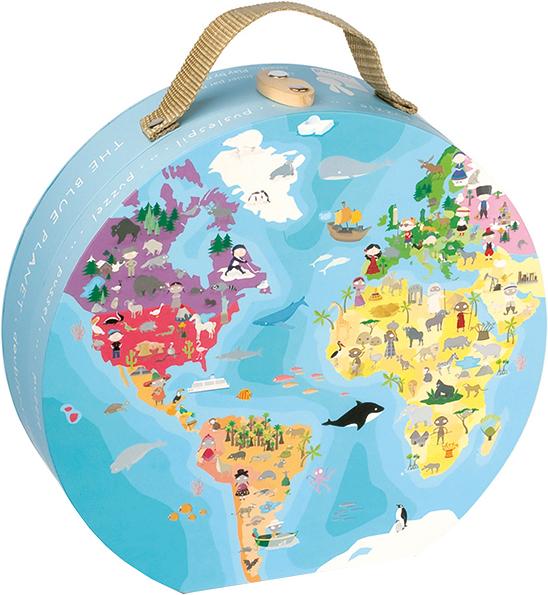 Immagine prodotto Janod Puzzle pianeta blu 208pcs. (208 pezzi)