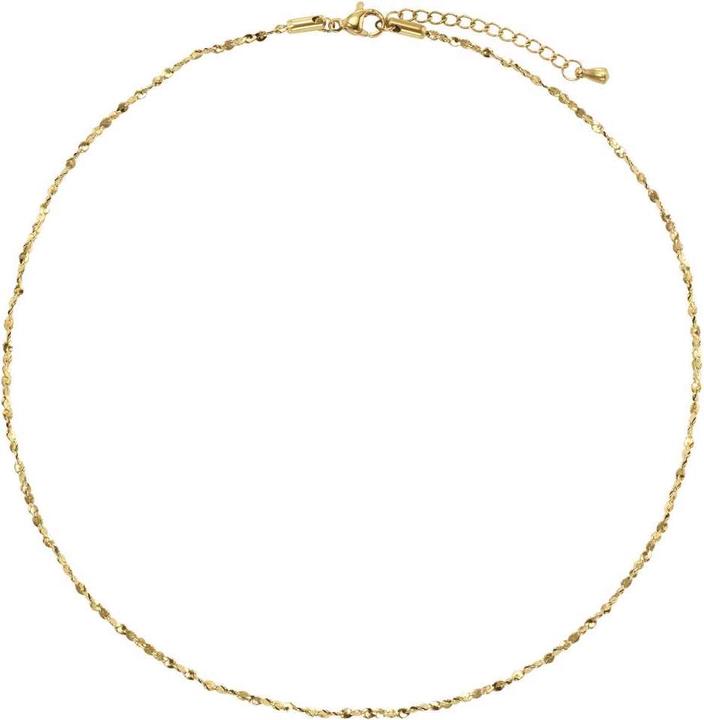 Produktbild Bijouteria Halskette (Edelstahl, PVD Beschichtung (goldfarbig), 42 cm)