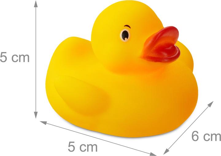 Immagine prodotto Relaxdays Paperelle da bagno 5 cm set da 12