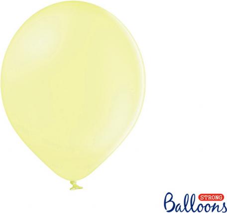 Produktbild Partydeco Strong Balloons 30cm, Pastel Light Yellow (1 pkt / 50 pc.) (50 x)