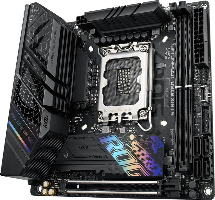 Produktbild ASUS ROG STRIX B760-I GAMING WIFI (LGA 1700, Intel B760, Mini-ITX)