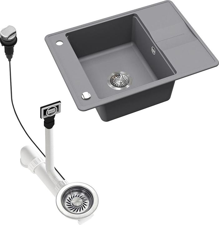 Produktbild Bergström Osaka (Einbauspüle mit Abtropffläche, 67 cm, 50 cm)