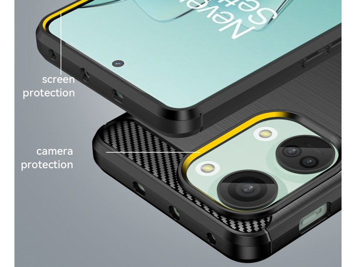 Image du produit Screenguard OnePlus Nord 3 Housse Carbon Brushed Soft TPU (OnePlus Nord 3)