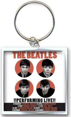 Actual product image The Beatles 1962 Performing Live Schlüsselanhänger