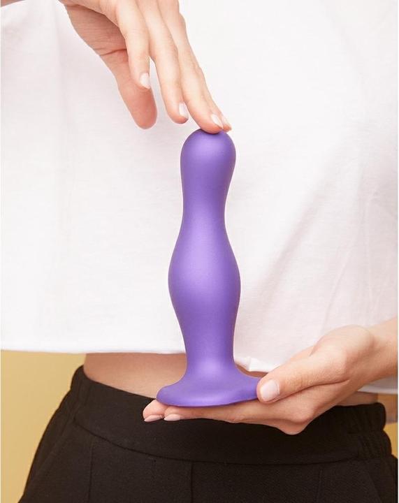 Produktbild Strap-on-me Dildo Plug Curvy Metallic (XL)