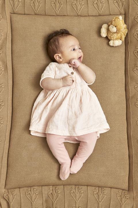 Image du produit Meyco Tapis de parc Romantic flower taupe (97 x 77 cm)