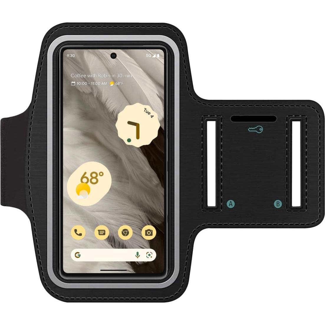 SmartFitness Google Pixel 7 Handy Sport Armband, Smartphone Sportarmband, Schwarz