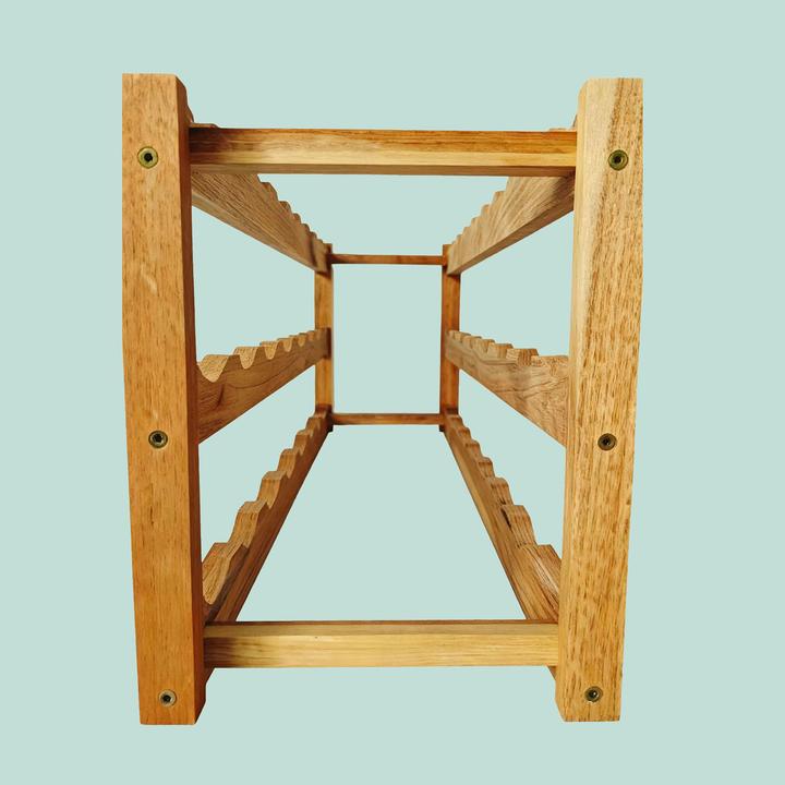 Actual product image Relaxdays winerack (24 bottles, 78 x 21 x 28 cm)