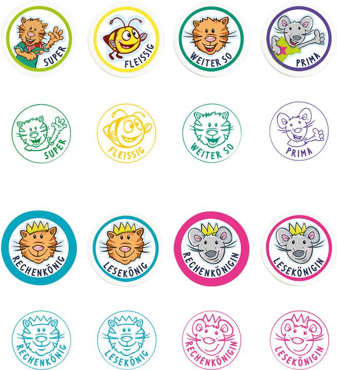 Actual product image Trendhaus Abc Spass teacher stamp Self-inking