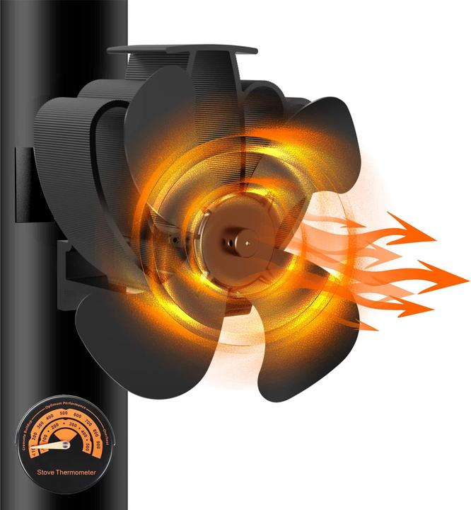 Vazillio Magnetic Chimney Fan 4 Blades (Ø 15 cm)