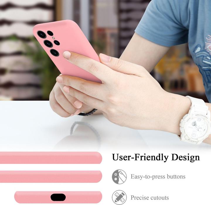 Image du produit Cadorabo Coque TPU Liquid Silicone Case (Samsung Galaxy S23 Ultra)