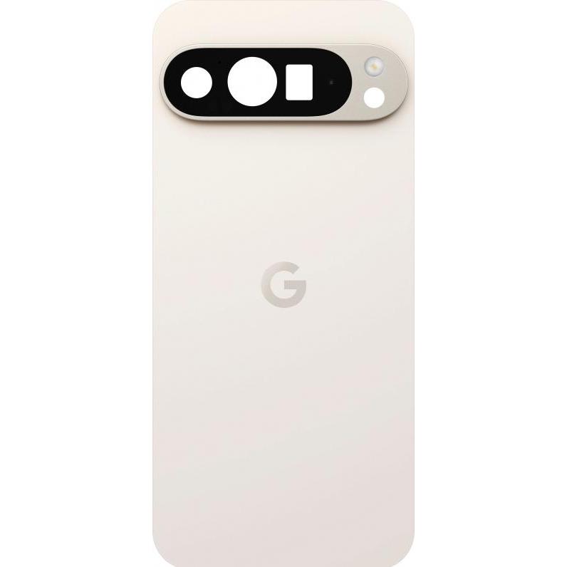 Google Akkudeckel fur Pixel 9 Pro XL, Porcelain White, Mobilgerät Ersatzteile, Weiss