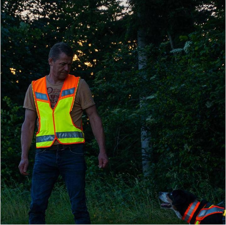 Actual product image Grossenbacher Flashing light vest Jack Pro
