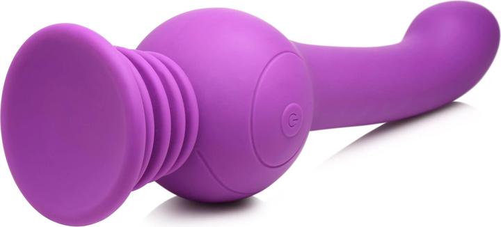 Actual product image Shots IN Shaking Silicone Stimulator Lila