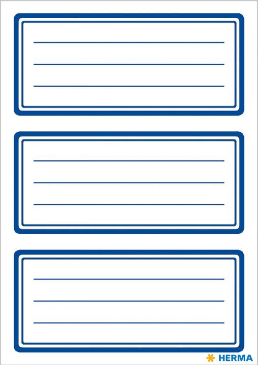 Produktbild HERMA Buchetiketten