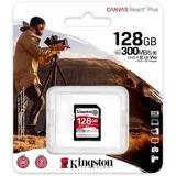 Produktbild Kingston Canvas React Plus (128 GB, SDXC, U3, UHS-II)