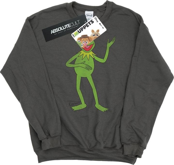 Actual product image Gildan Mens Classic Kermit Heather Sweatshirt (M)