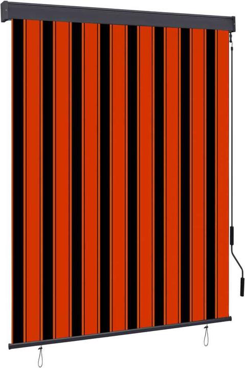 Orange and brown