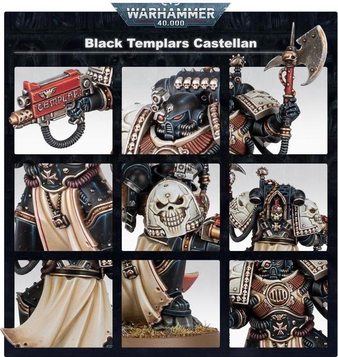 Produktbild Games Workshop Black Templars Castellan (Kunststoff)