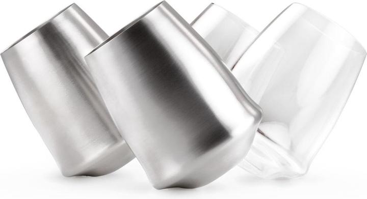 Actual product image GSI Wine Glass Glacier Stainless Stemless