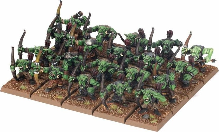 Immagine prodotto Games Workshop Warhammer ToW - Battaglione Tribù di Orchi e Gobelin (Materiale sintetico)