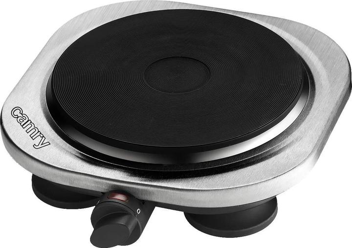 Productafbeelding Camry CR 6511 Zwart, Roestvrij staal Aanrechtblad Keramisch 2 zone(s)