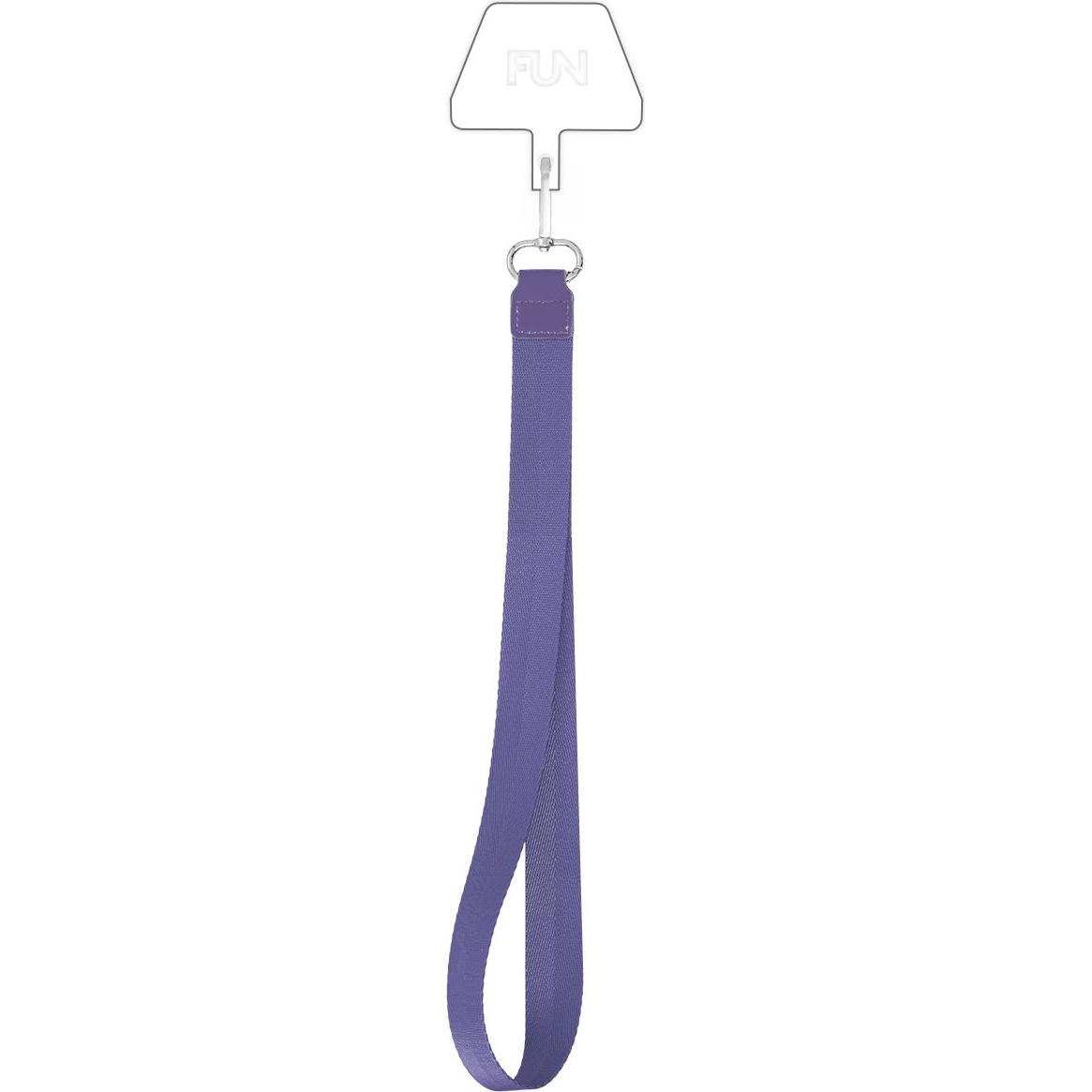 Peter Jäckel FUN Universal Necklace Inlay mit Big Strap Flieder, Handykette, Violett