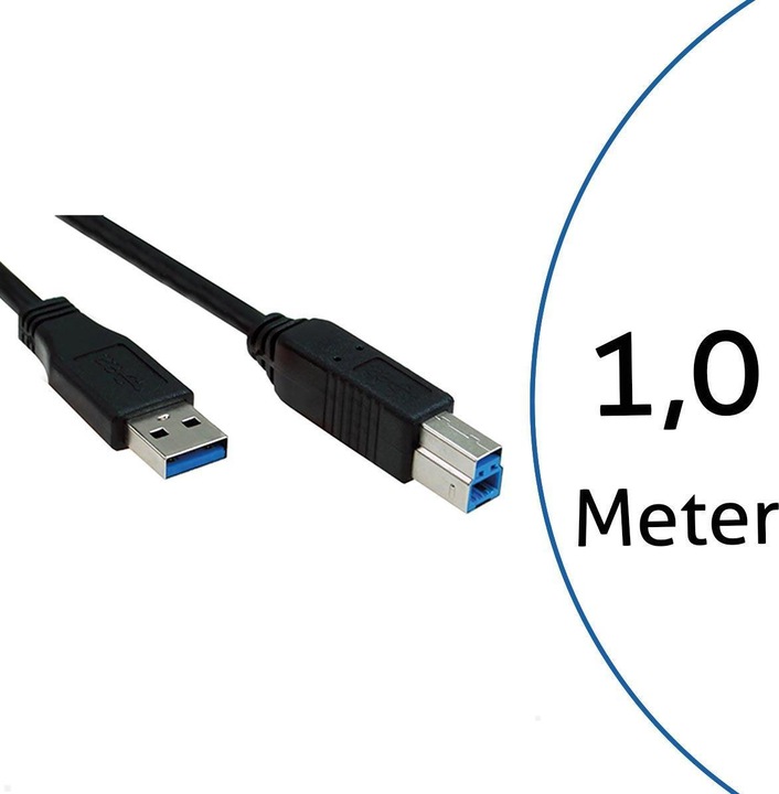 Produktbild Bachmann USB 3.0 Anschlusskabel (1x USB 3.0 Stecker A (1 m, USB 3.2 Gen 1)