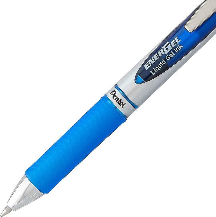 Productafbeelding Pentel EnerGel BL 77 gel inkt rollerbalpen met drukmechanisme (12x)