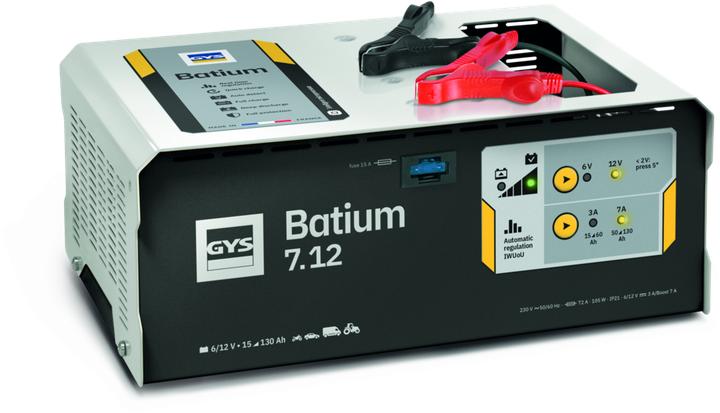 Immagine prodotto GYS Batium 7/12 (7 A, 12V, 6V)