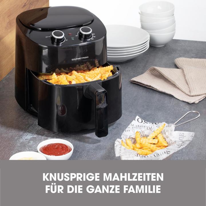Produktbild Gourmetmaxx Heissluftfritteuse mit 8 Programmen