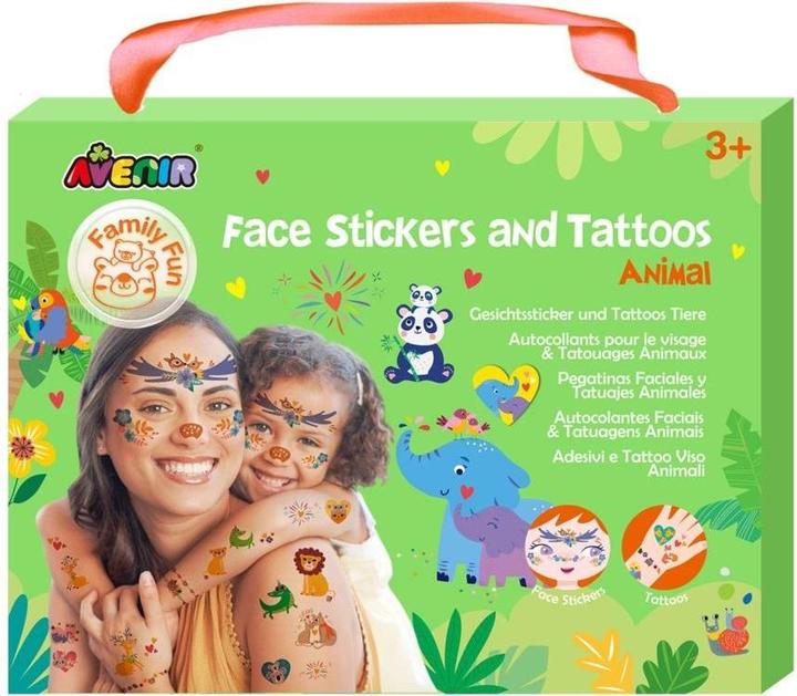 Produktbild Avenir Gesichtssticker und Tattoos 1 Pack