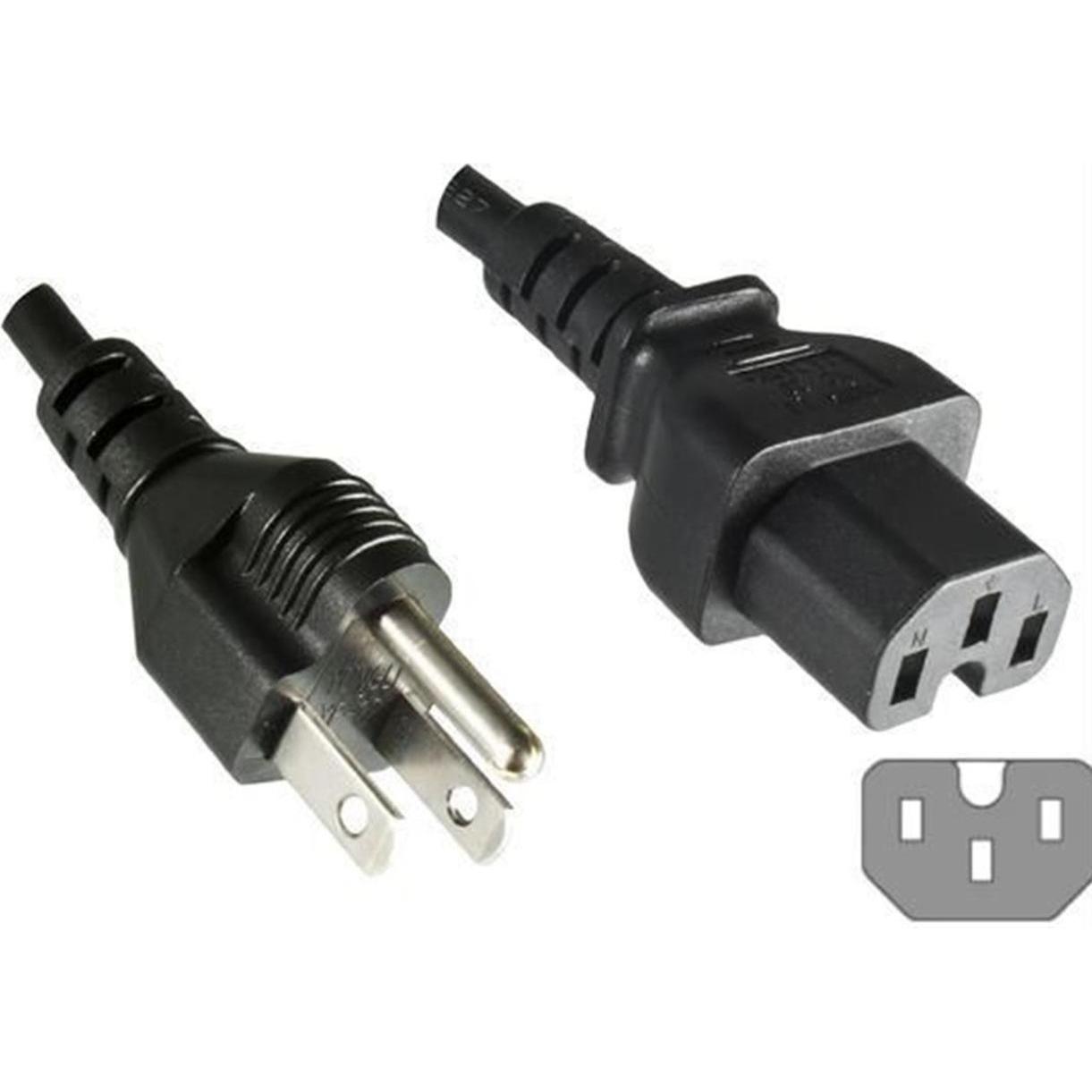 MicroConnect, Verlängerungskabel, Power Cord US - C15 1.8m (1.80 m, C15)