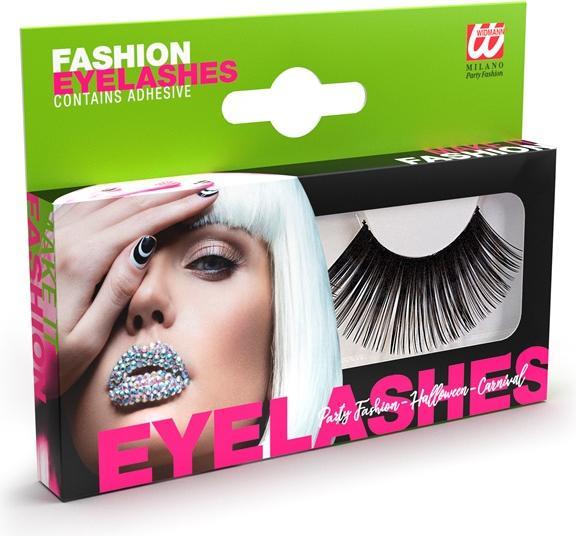 Actual product image Widmann Black eyelashes Rubina (Artificial eyelashes)