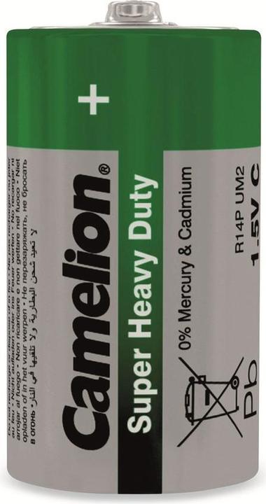 Produktbild Camelion Green Zink Batterie C / R14, 2 Stück. (2 Stk., C)