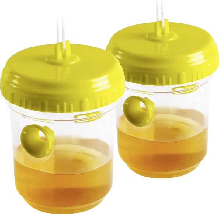 Actual product image Gardigo 66645INT Lockstoff Wespenfalle (Ø x H) 9.5 cm x 12.7 cm Transparent, G