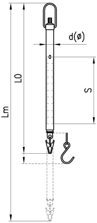 Actual product image Pesola Spring balance