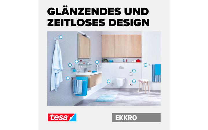 Produktbild tesa EKKRO Mantelhaken inkl. Klebelösung ohne Bohren