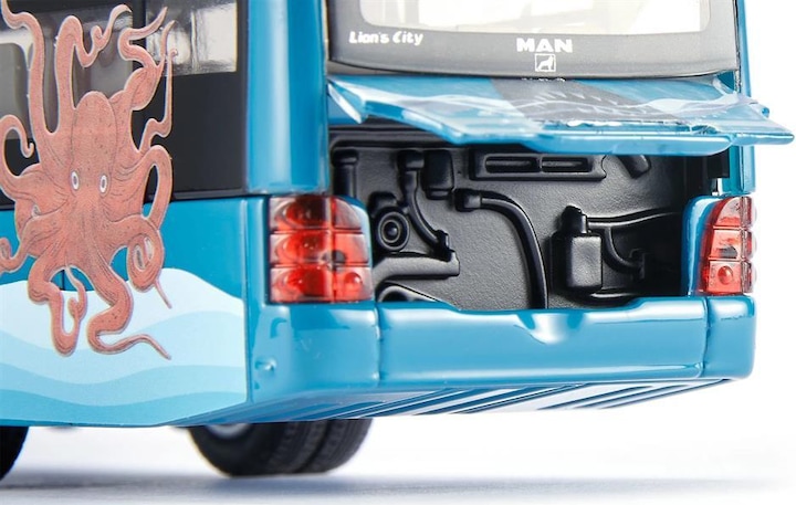 Actual product image Siku Articulated bus