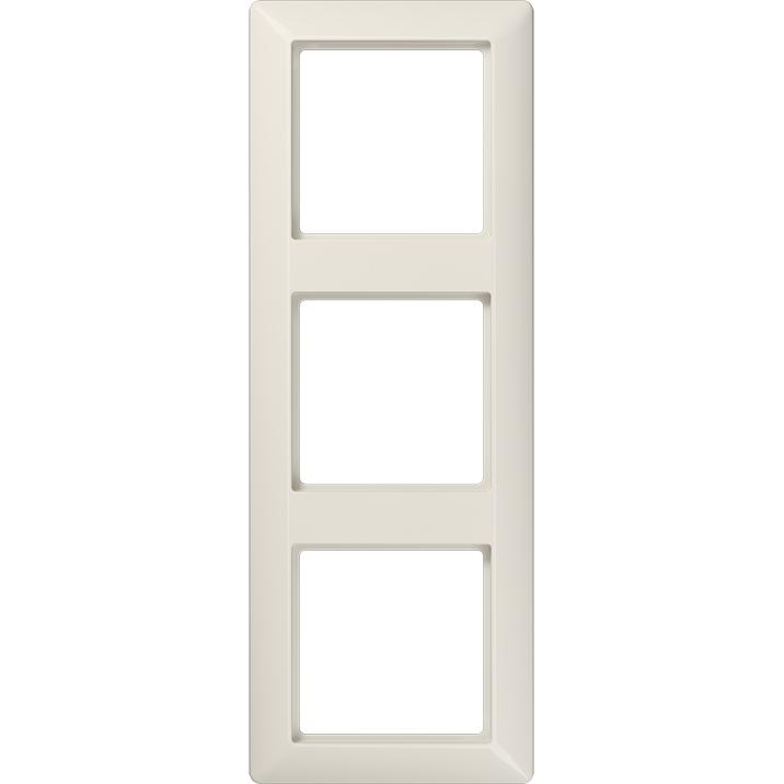 JUNG, Zubehör Schalterprogramm, Einbaurahmen 3f ws glz AS / AS 500 Kst AS583BF