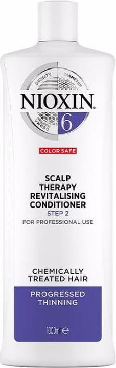 Actual product image Nioxin NIOXIN System 6 Scalp Therapy Revitalising Conditioner odżywka do włosów poddanych zabiegom (300 ml)