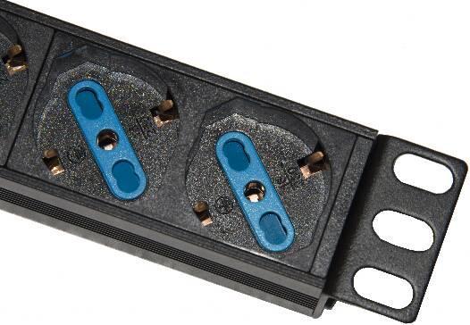 Immagine prodotto Armadio Rack Multipresa 8 Prese 19" Tripolari/Schuko Interrutore Italia (8 x, 1.75 m)