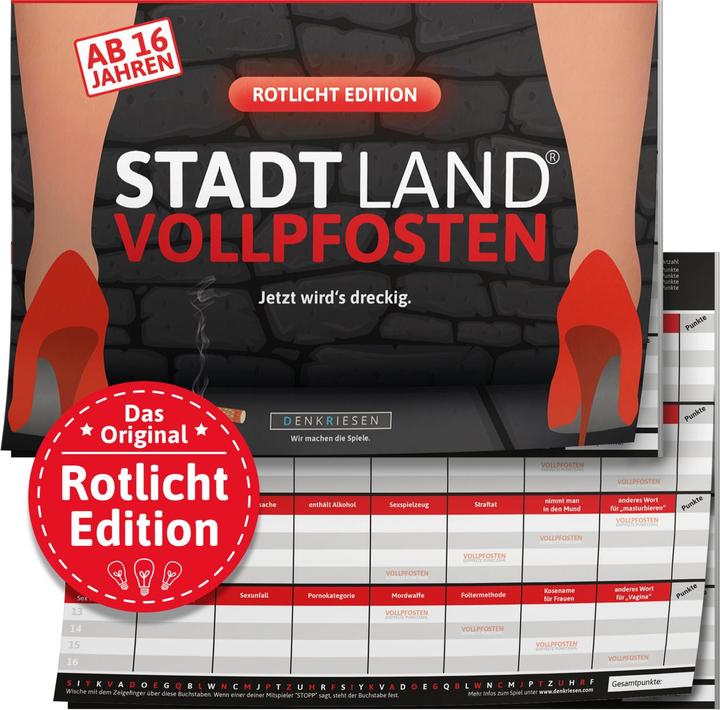 Denkriesen Stadt Land Vollpfosten - Jetzt wird's dreckig (Deutsch)