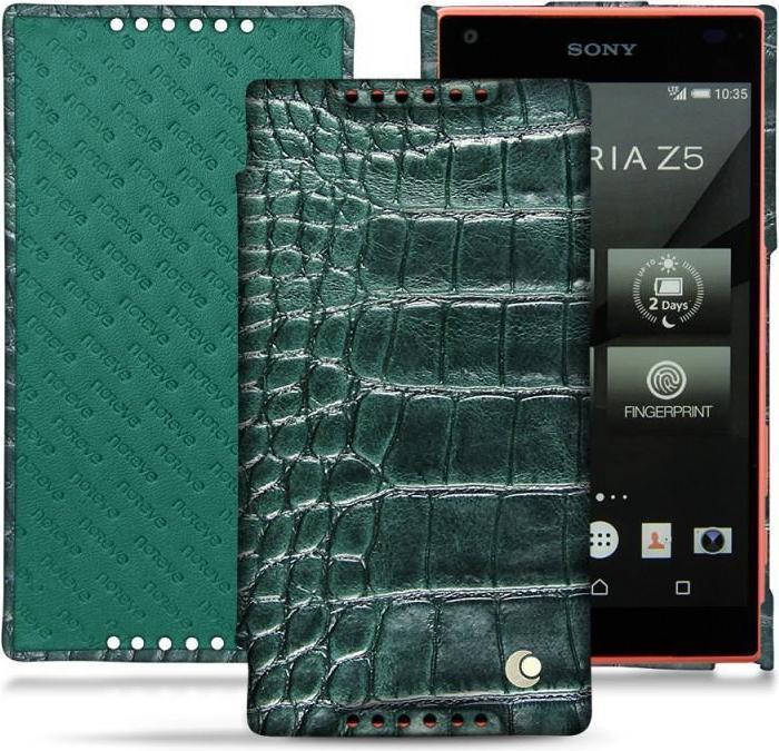 Produktbild Noreve Lederschutzhülle horizontal (Sony Xperia Z5 Compact)
